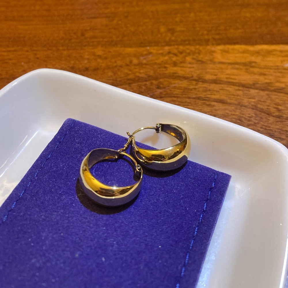 Linjer Jorunn 18k gold vermeil earrings - Picture 4 of 7